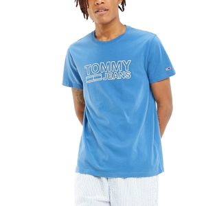 Tommy Jeans pánské modré tričko - L (432)